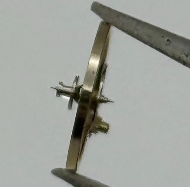RW 75 Balance Wheel Complete And Spring 5¼’’’ 867 Watch Movement Parts NOS