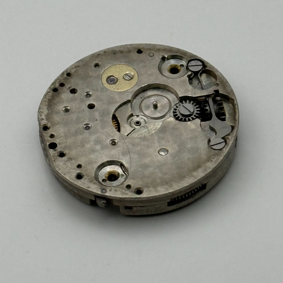 Unidentified 803 Watch Movement Manual Wind Vintage Parts Repair 23.2mm