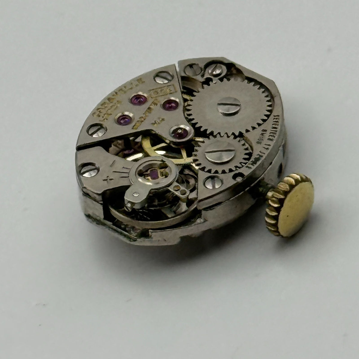 FEF 6630 Watch Movement Caravelle 17 Jewels Swiss Manual Wind Parts Repair 13mm