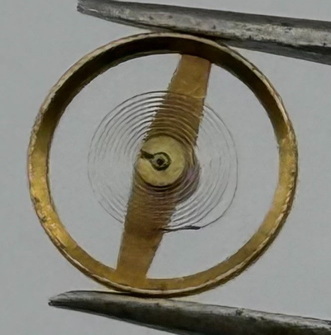 BFG 927-21 Balance Wheel Complete And Spring 6¾-8’’’ 1892 M Watch Movement Parts