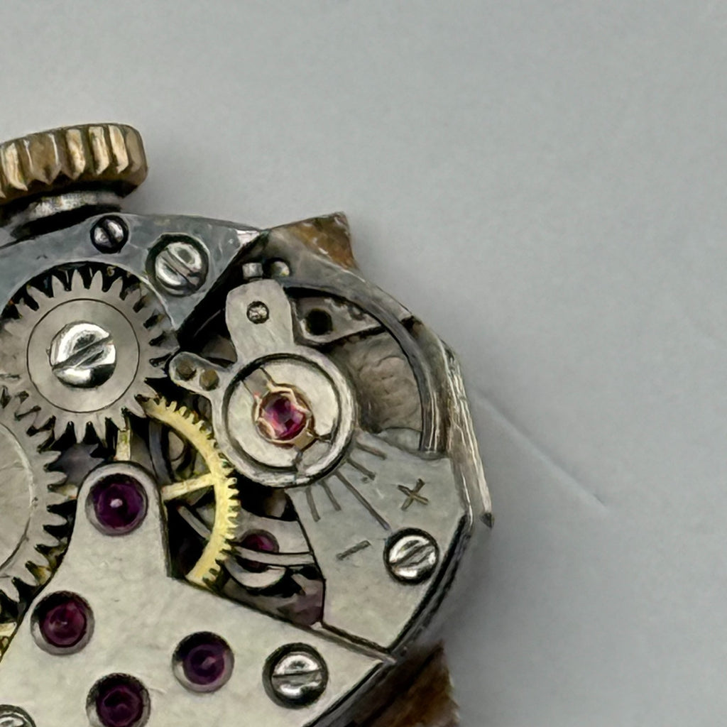 FEF 6620 Watch Movement Running Avia 17J Swiss Manual Wind Parts Repair 13mm