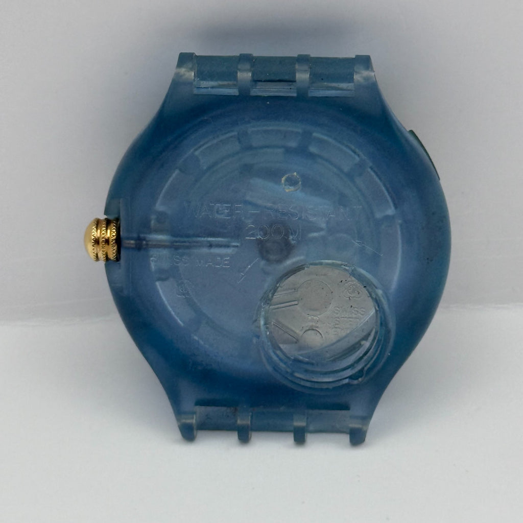 Vintage Swatch Scuba 200 Watch SDN115 Underpressure 1994 ETA Quartz 40mm Parts 
