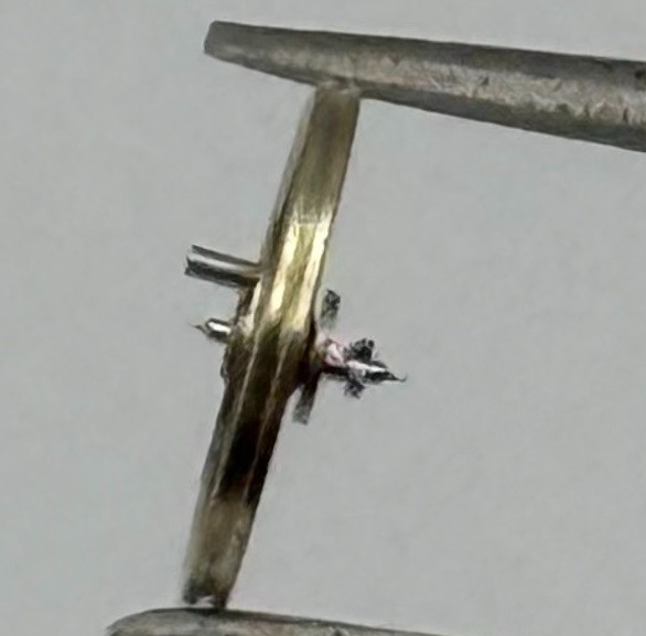 Femga 45 Balance Wheel Complete And Spring 5½’’’ 1615 M Watch Movement Parts NOS