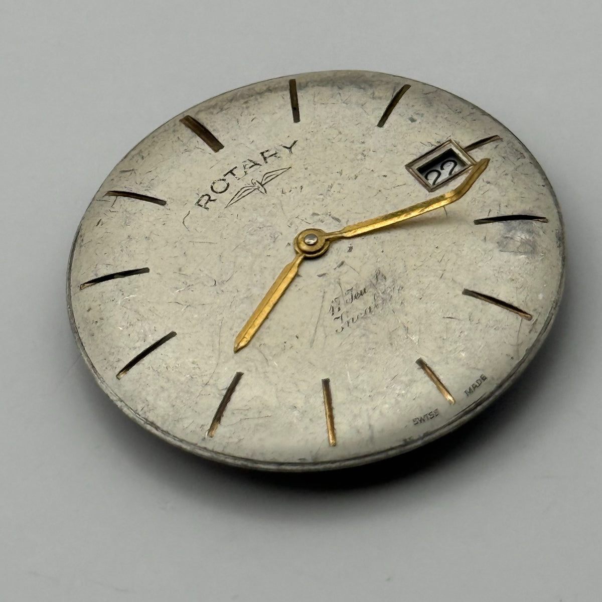 Peseux 336N Watch Movement Rotary 17 Jewels Swiss Manual Wind Parts Repair 26mm