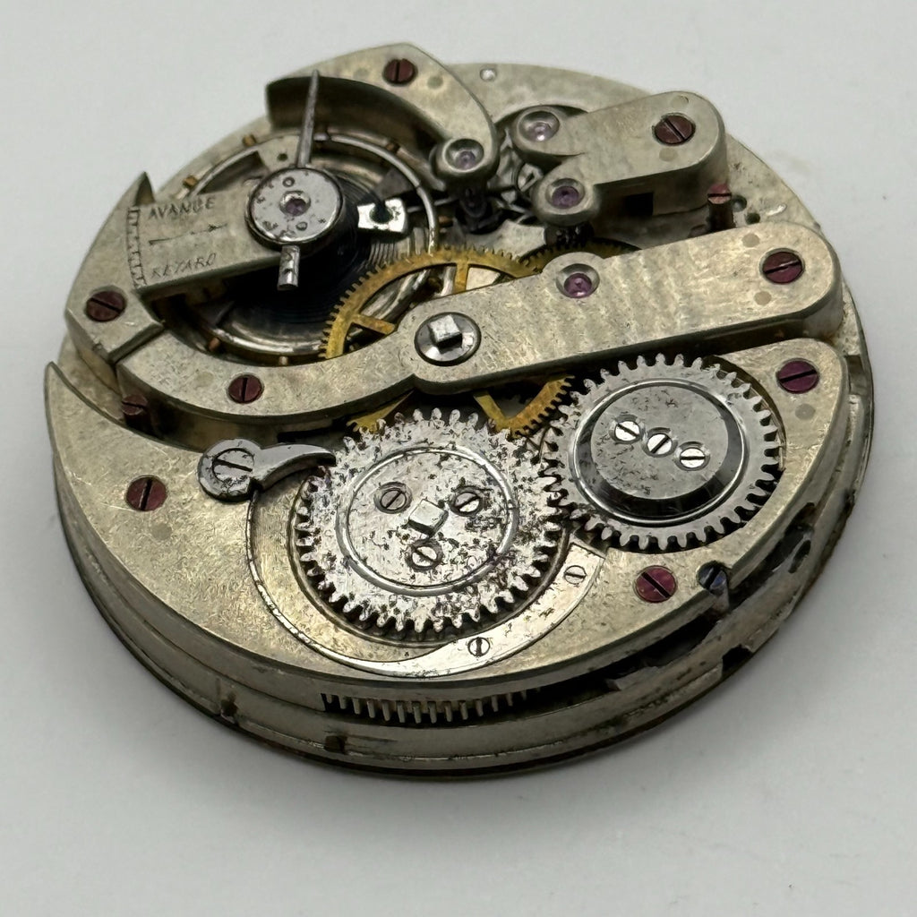 Max Gugenheim Neveu Pocket Watch Movement High Grade Antique Hunter Parts 41.2mm