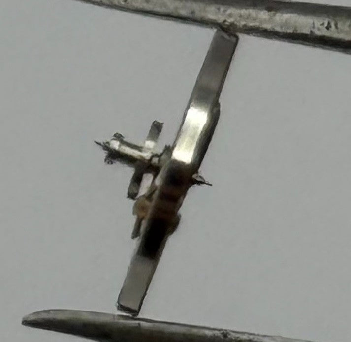Oris 380 Balance Wheel Complete And Spring 6¾-8''' 398 Watch Movement Parts NOS