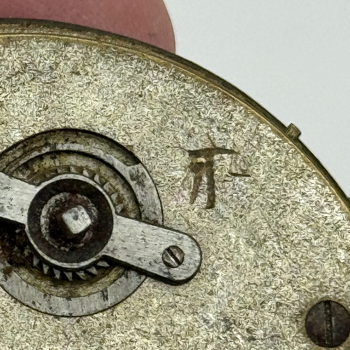 Antique Pocket Watch Movement Key Wound Parts Repair Spares 45.9mm