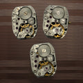 Zaria Luch 1800 Watch Movement Soviet USSR Ladies x 3 Pieces Parts Repair 14mm