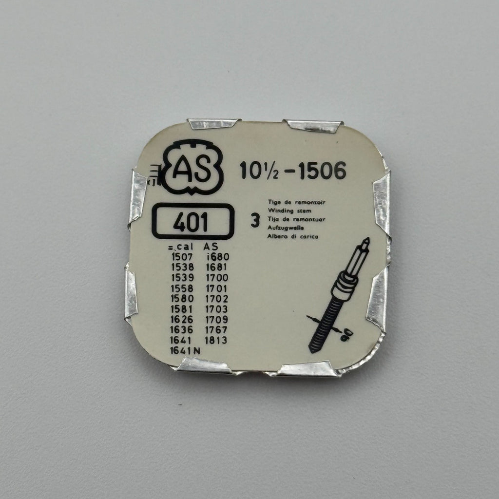 AS 1506 Winding Stem Pack Of 3 - 10 1/2 - 401 - New Old Stock - Watch Parts