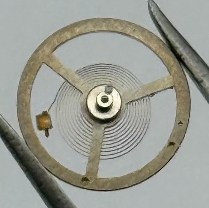 EB 1590 Balance Wheel Complete And Spring Renata Watch Movement Parts NOS