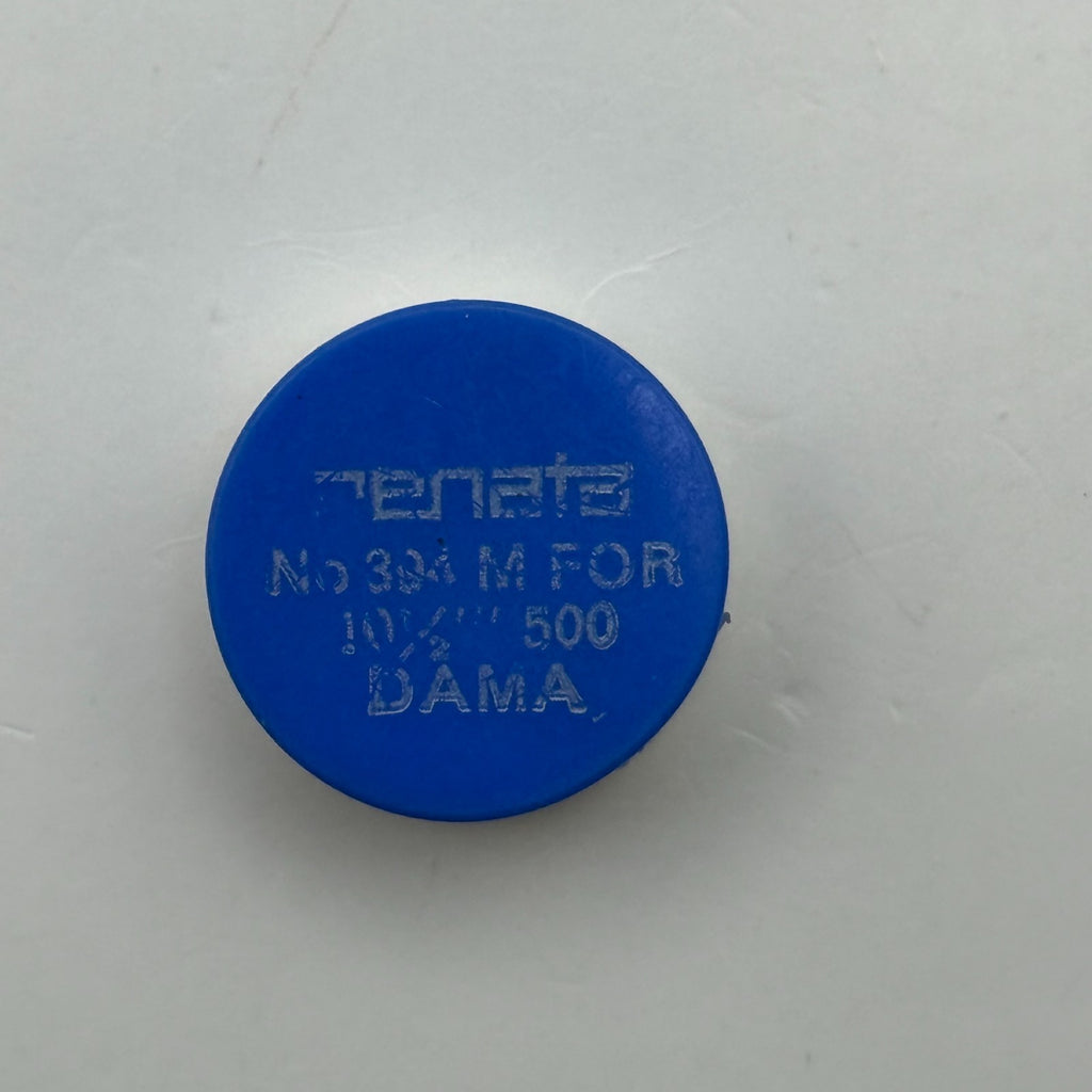 Dama 500 Balance Wheel Complete And Spring 10½’’’ 394 M Watch Movement Parts NOS