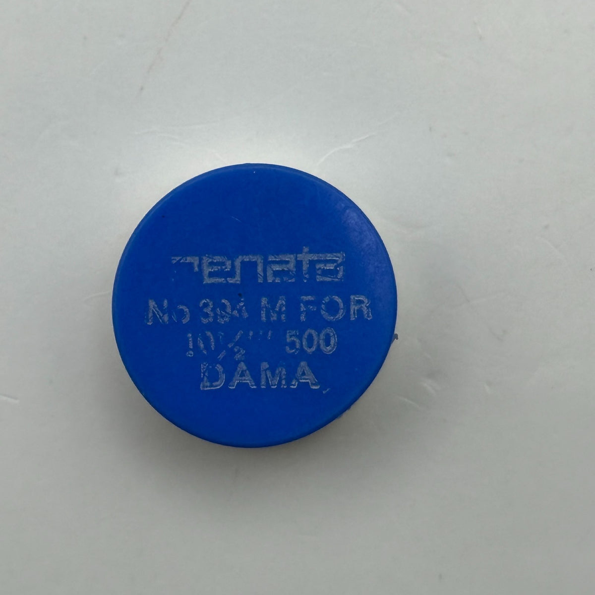 Dama 500 Balance Wheel Complete And Spring 10½’’’ 394 M Watch Movement Parts NOS