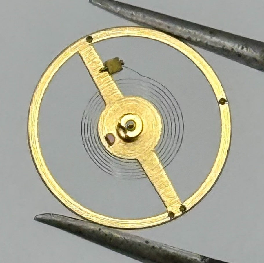 BFG 1582 Balance Wheel Complete And Spring Renata 1402 Watch Movement Parts NOS