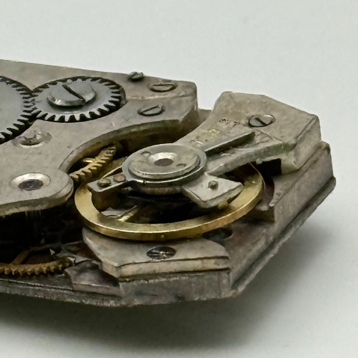AS 519 Watch Movement A. Schild 10 Jewels Swiss Manual Wind Parts Repair 15.4mm