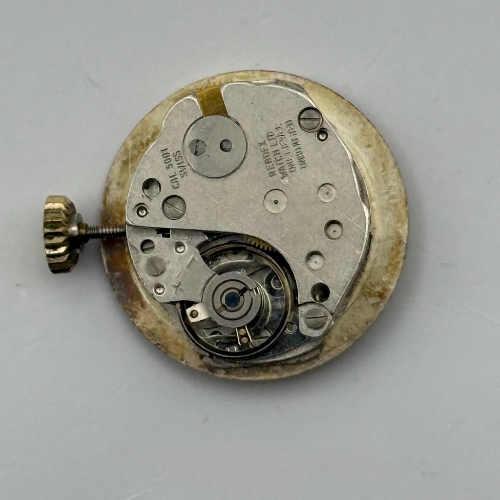 Ronda 5001 Watch Movement Corocraft 1Jewel Swiss Manual Wind Parts Repair 15.2mm