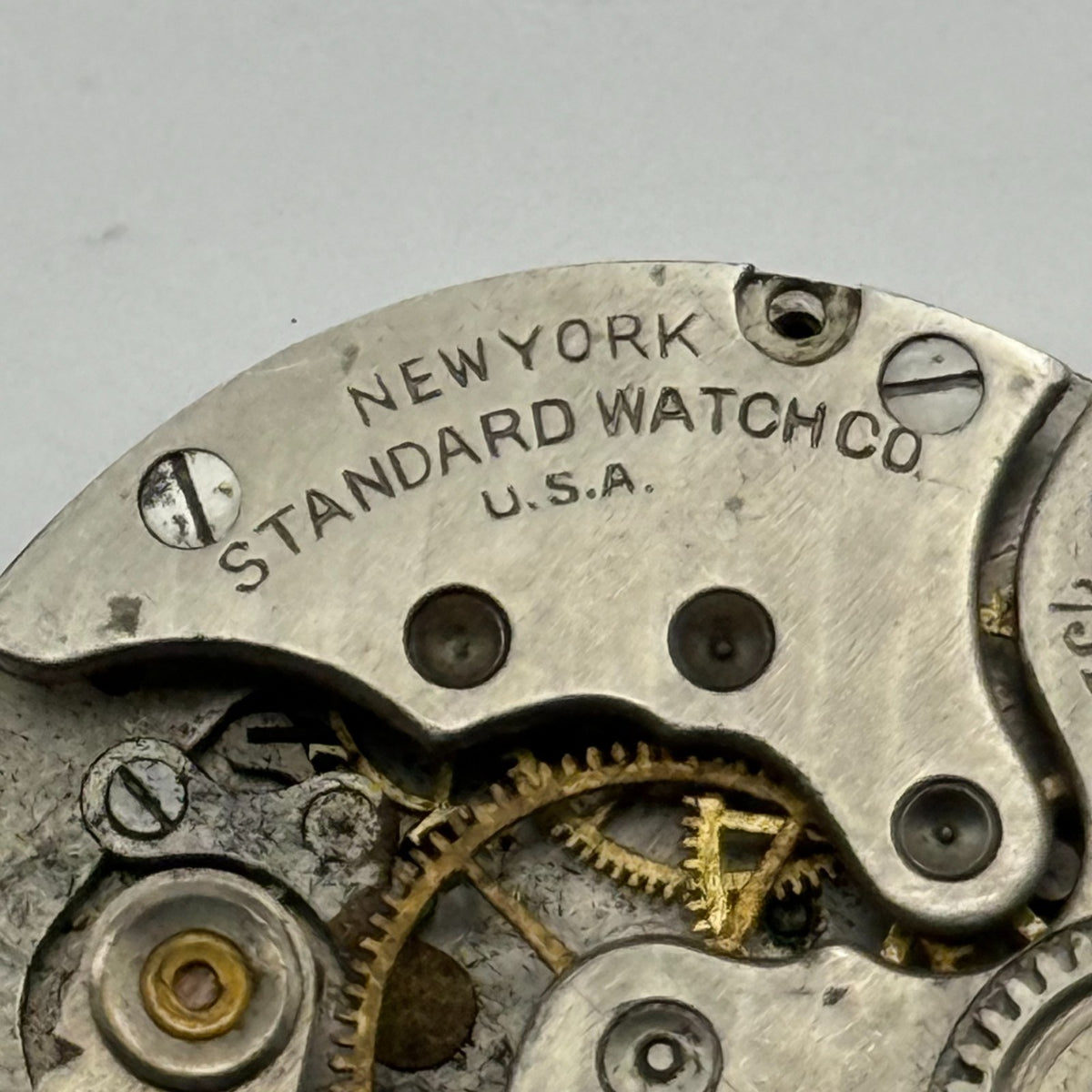 New York Standard Grade 306 Watch Movement Model BI American 0s Parts Repair