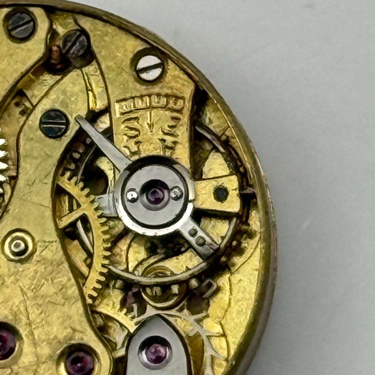 Felsa 107 Watch Movement Swiss Manual Wind Vintage Parts Repair 19.7mm