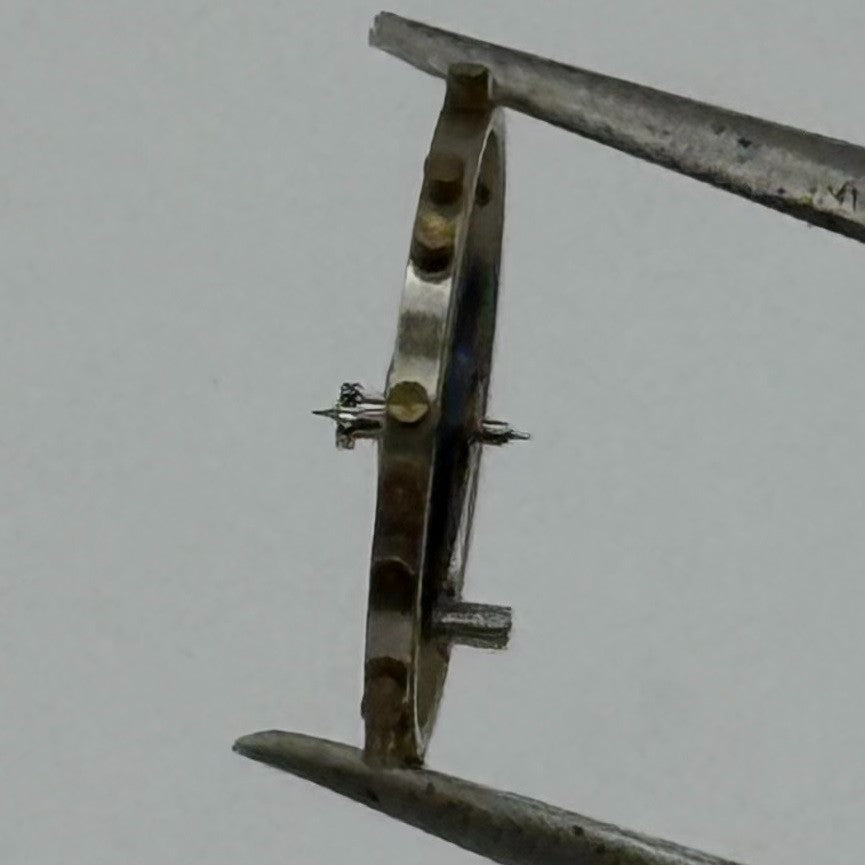 FHF 28 Balance Wheel Complete And Spring 10½’’’ Watch Movement Parts NOS