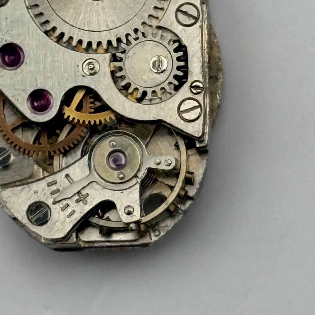 FHF 75 Watch Movement Verity 15 Jewels Swiss Manual Wind Parts Repair 12.9mm