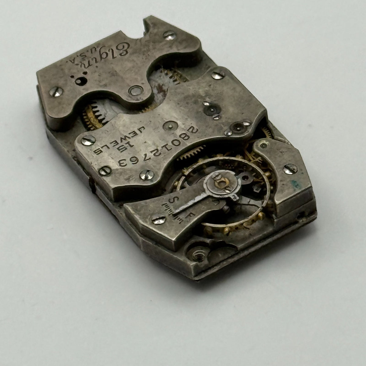 Elgin Grade 482 Watch Movement Model 2 American 16/0s Parts Repair