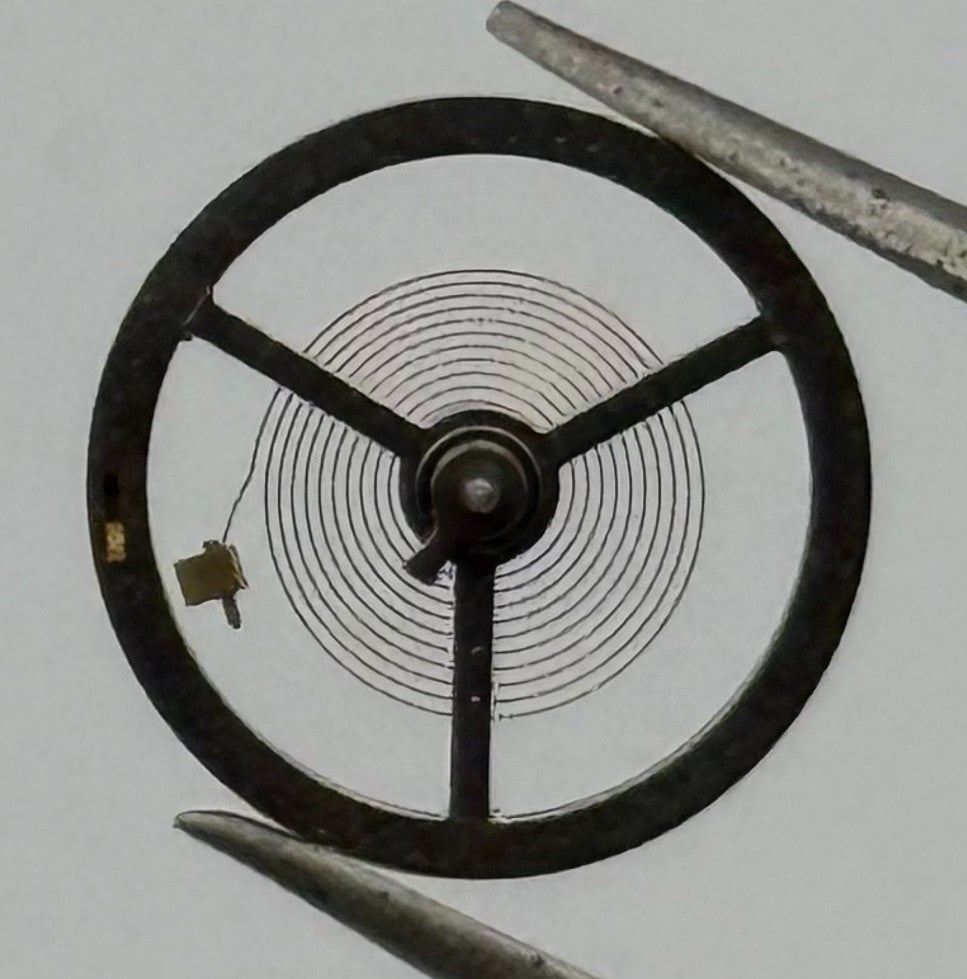 BFG 866 Balance Wheel Complete And Spring Renata 64 Watch Movement Parts NOS
