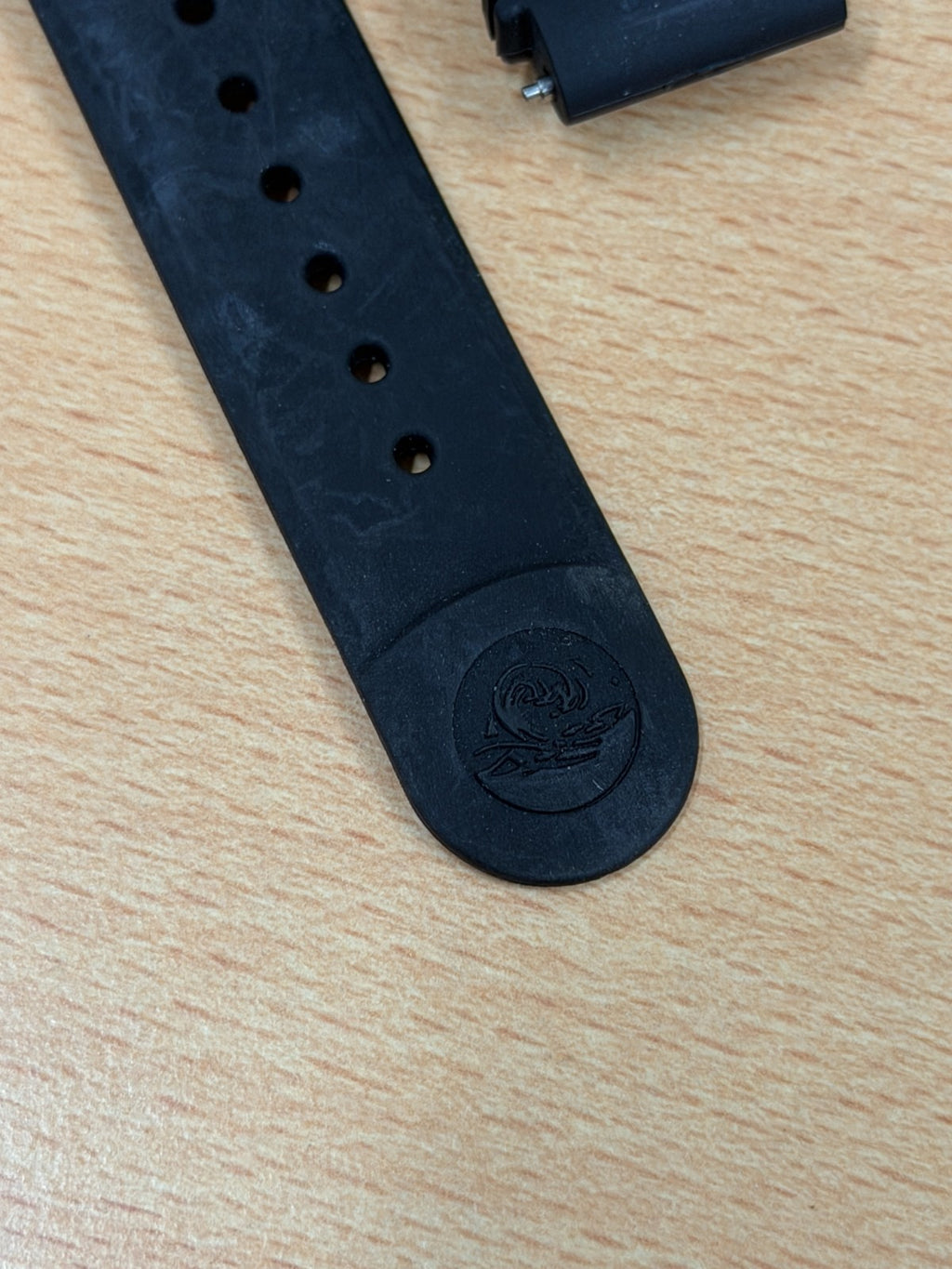 Seiko Z20 Rubber Divers Strap - 20mm Ends