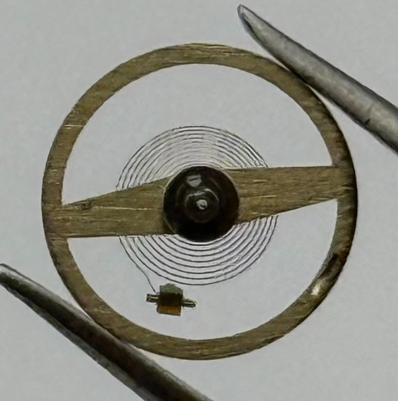 Ebosa 52 54 Balance Wheel Complete And Spring 5¼’’’ 3803 Watch Movement Parts