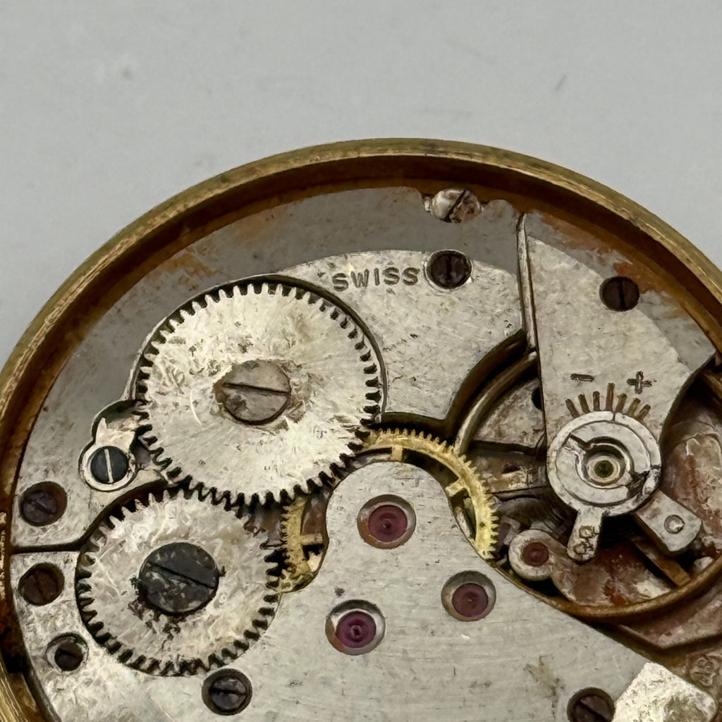 AS 1702/03 Watch Movement A. Schild 1702/03 Rotary 17 Jewels Parts 28.9mm