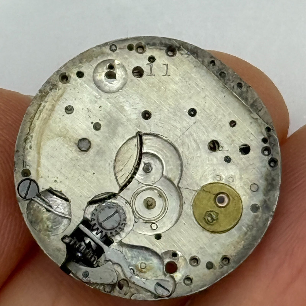 Syda Watch Co Cal 11 Balance Ok Manual Wind Watch Vintage Parts 23.7mm 