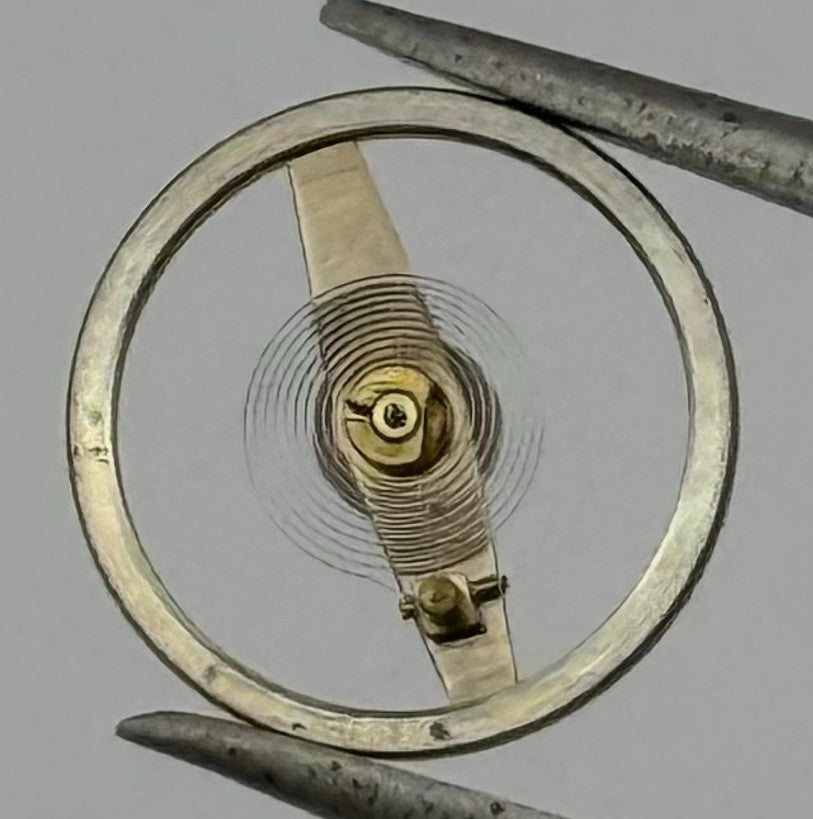 Amida 562 Balance Wheel Complete And Spring 8¾’’’ 4198 Watch Movement Parts NOS