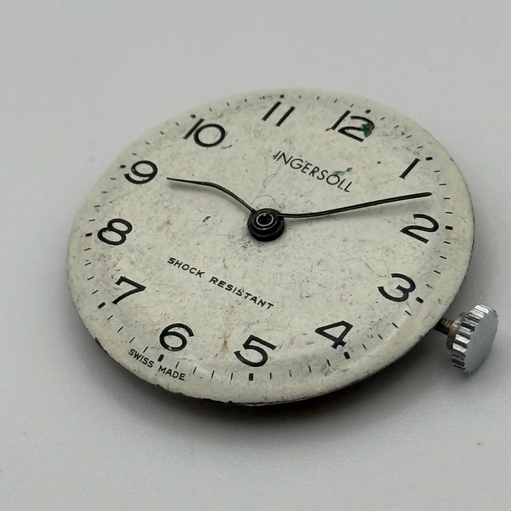Ronda 1213-21 Watch Movement - Ingersoll - For Parts / Repair - 26.6mm