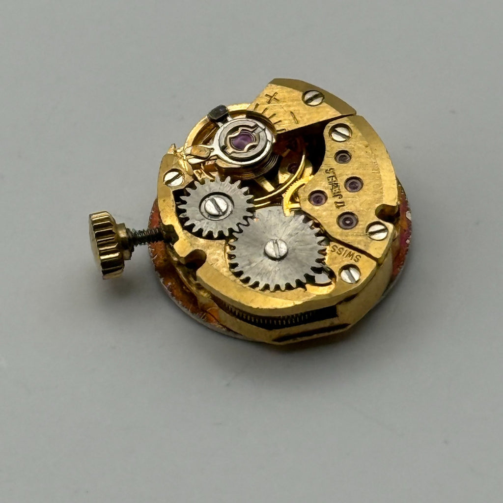 ETA 277.001 Watch Movement Running Marvin Revue Swiss Manual Wind Parts 12.9mm