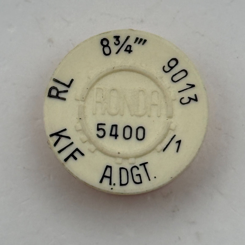 RL 9013 Balance Wheel Complete And Spring 8¾’’’ 5400 /1 Watch Movement Parts NOS