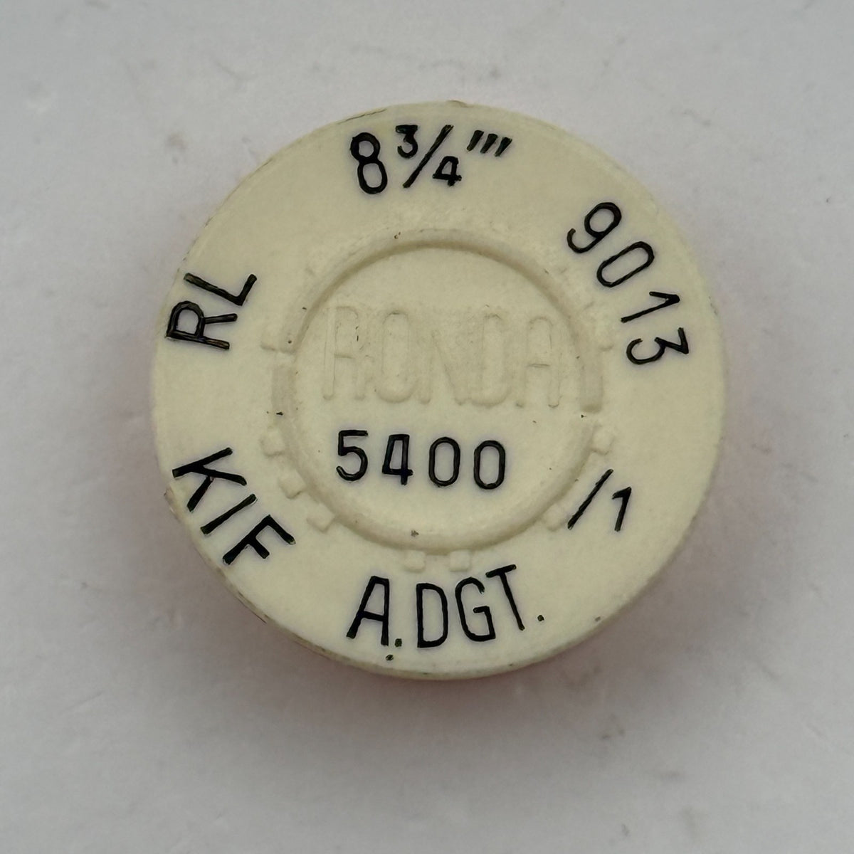 RL 9013 Balance Wheel Complete And Spring 8¾’’’ 5400 /1 Watch Movement Parts NOS