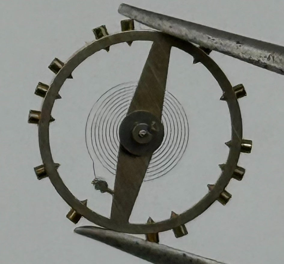 AS 1194 Balance Wheel Complete And Spring 11½’’’ Renata 41 Watch Movement Parts