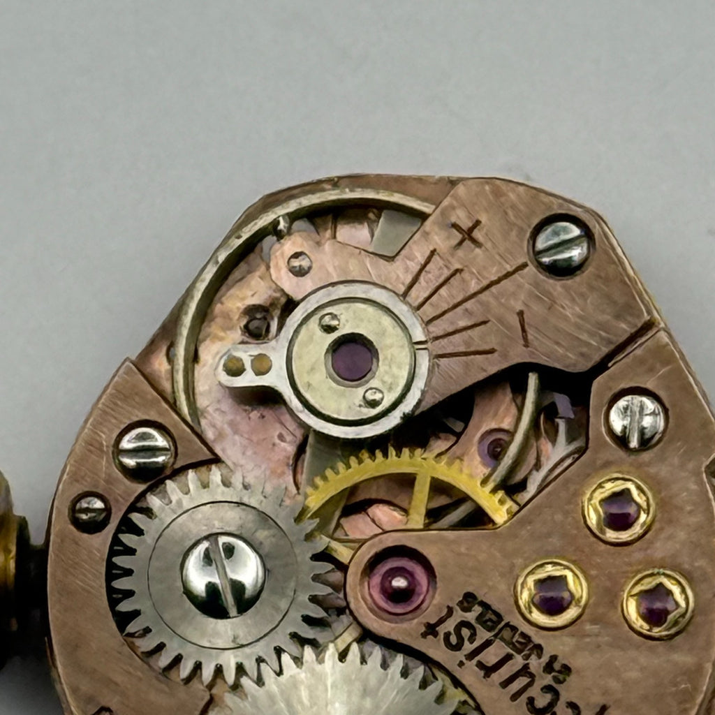 FEF 370 Watch Movement Accurist 21 Jewels Swiss Manual Wind Parts Repair 15.1mm