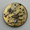 Cylinder Pocket Watch Movement - Unidentified - Antique Parts / Repair - 37.3mm