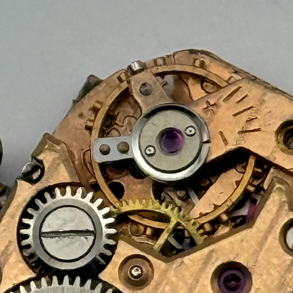 Hyppolyte Parrenin 25 Watch Movement Elco Swiss Manual Wind Parts Repair 12.7mm