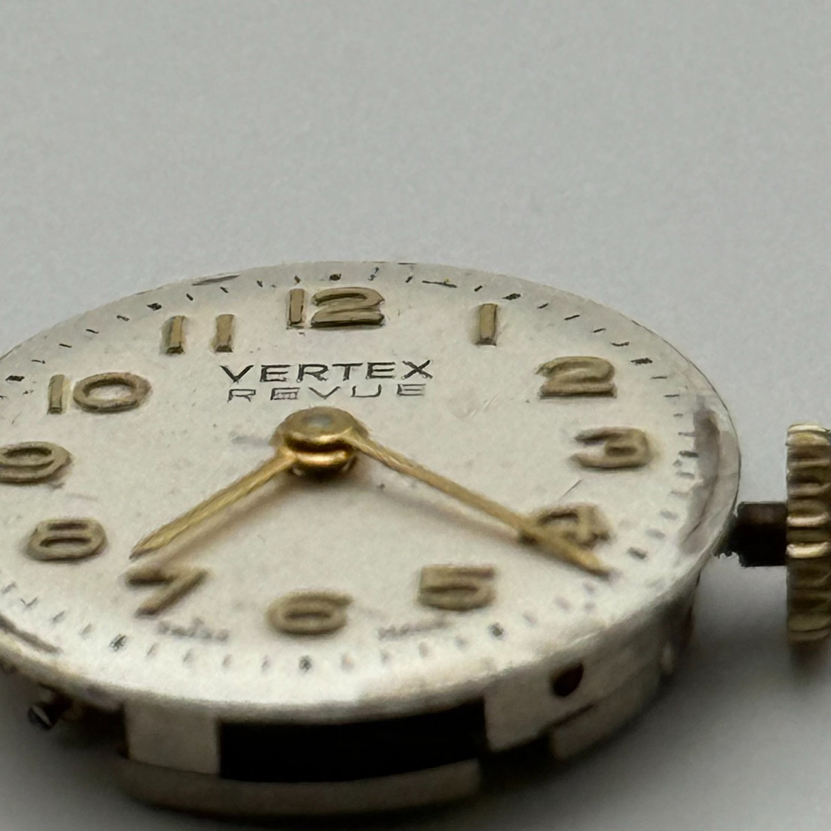 Vertex Revue 89 Watch Movement Swiss 17J Manual Wind Parts Repair Spares 15.2mm