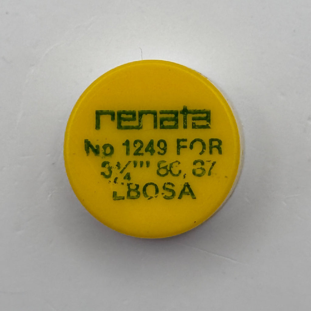Ebosa 86 87 Balance Wheel Complete And Spring 8¾’’’ 1249 Watch Movement Parts
