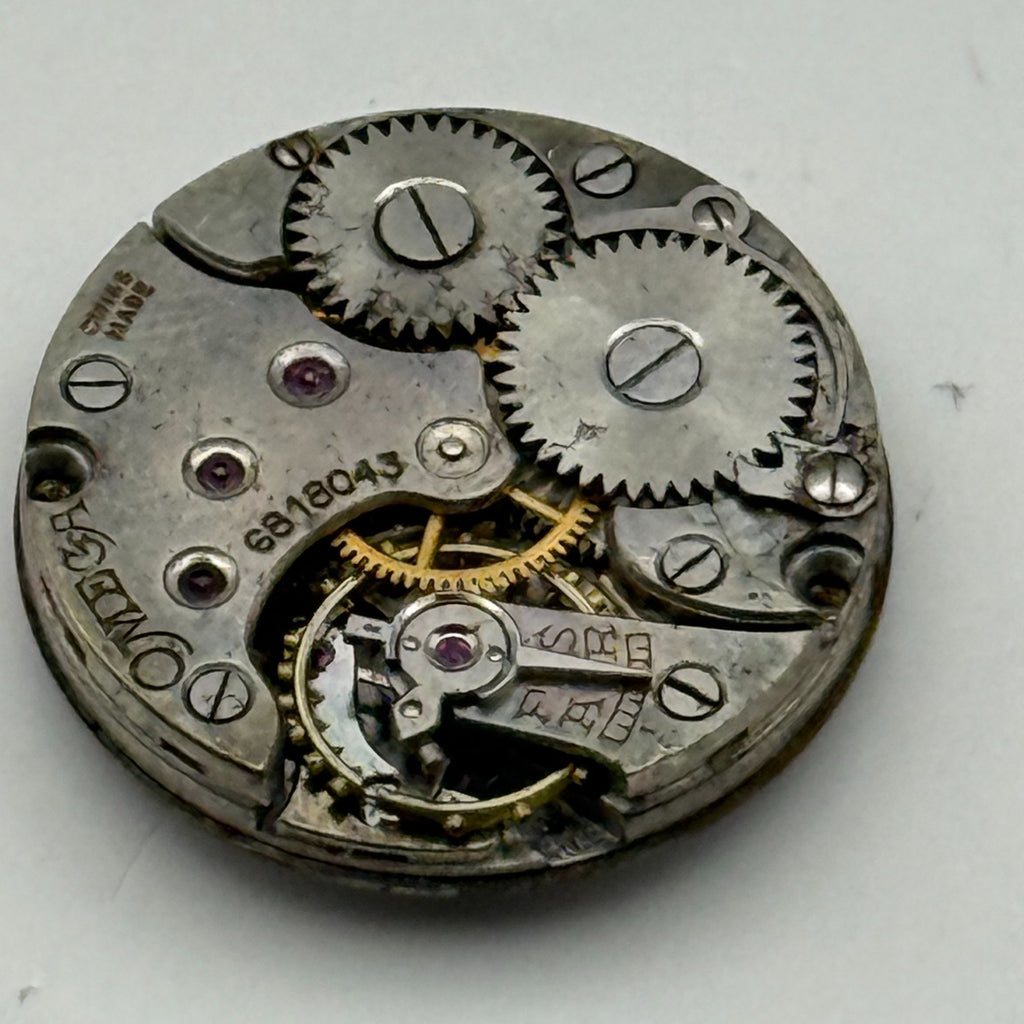 Omega 19.4S Watch Movement - Rare Calibre For Restoration Or Parts Use 19.7mm