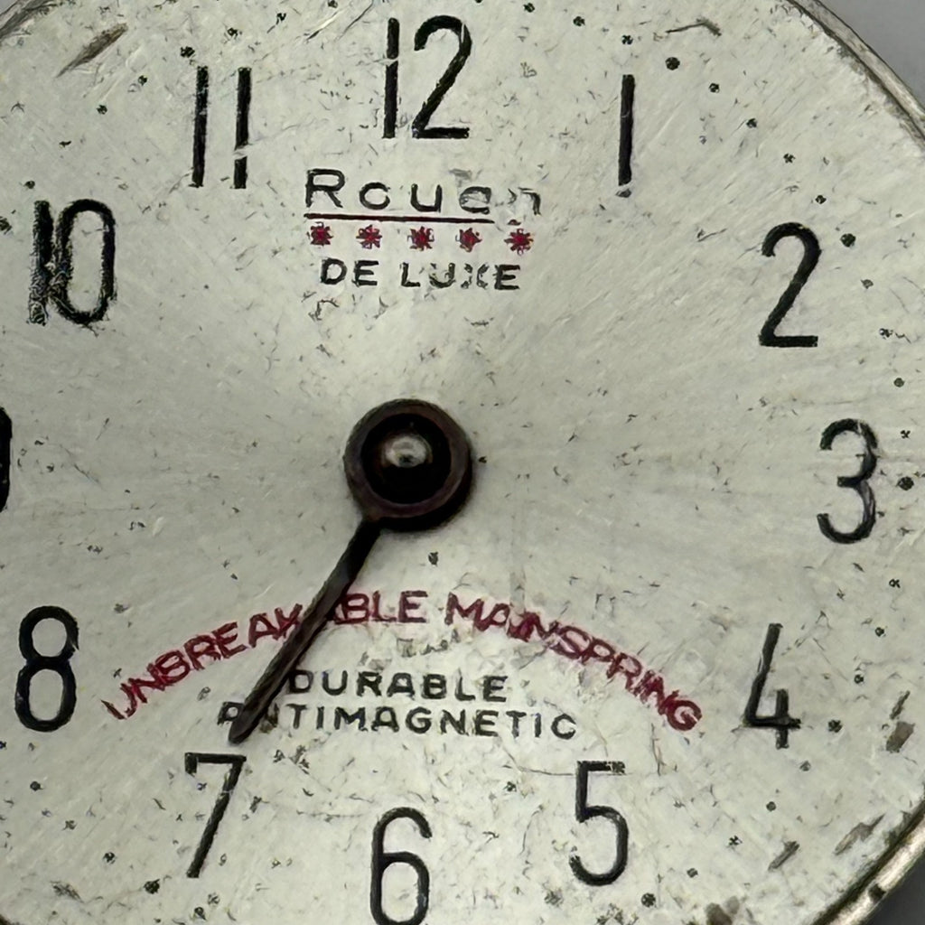 Rouan Deluxe Watch Movement Germany Manual Wind Vintage Parts Repair 23.2mm