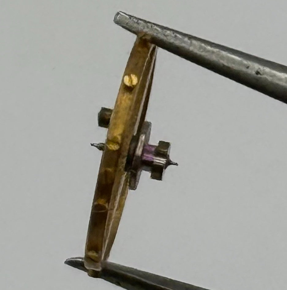 Smith A 360 Balance Wheel Complete And Spring 10½’’’ 970 Watch Movement Parts