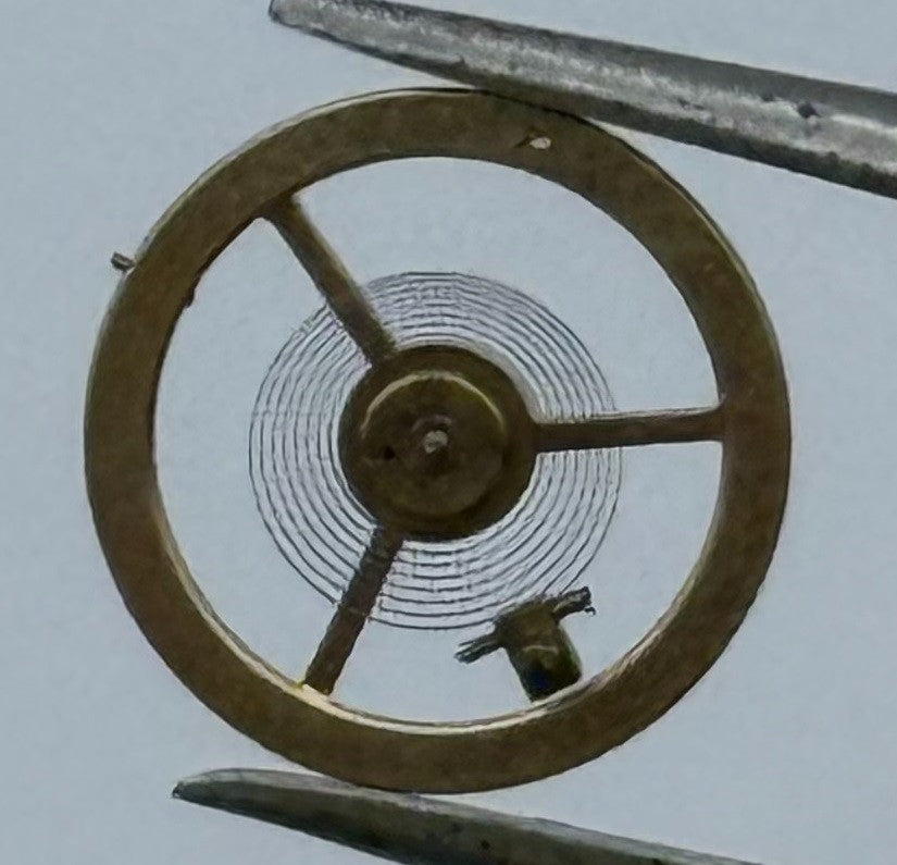 Lanco 5106 Balance Wheel Complete And Spring 5¼’’’ 621 Watch Movement Parts NOS