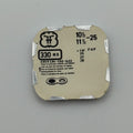 FHF 25 Lower Cap Jewel With End Piece - 10 1/2-11 1/2 - 330 - NOS -  Watch Parts