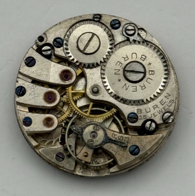 Buren Watch Movement - Unidentifed Calibres - Multiple Variants Available