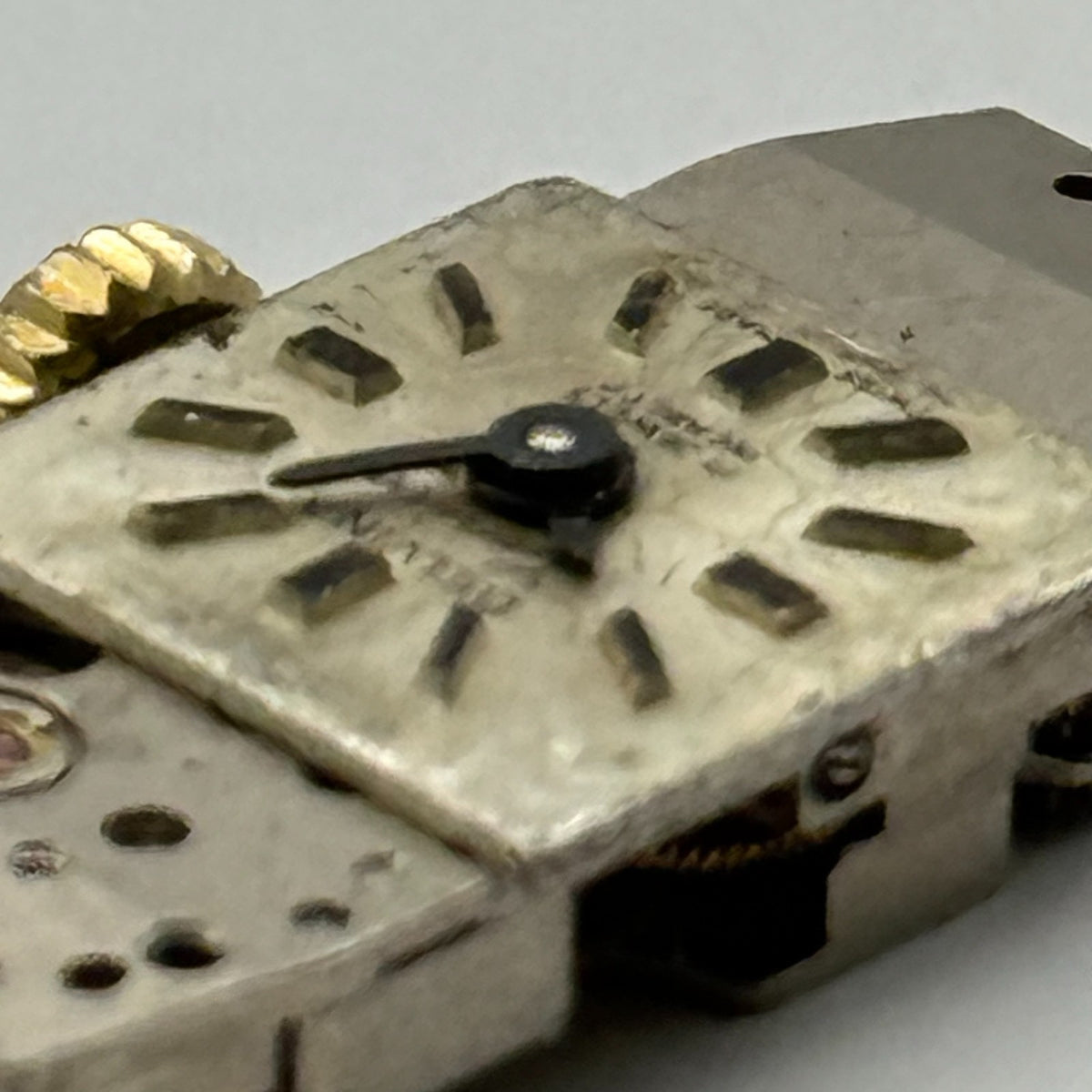 FHF 59-21 Watch Movement Delvina Swiss 17 Jewels Manual Wind Parts Repair 9mm