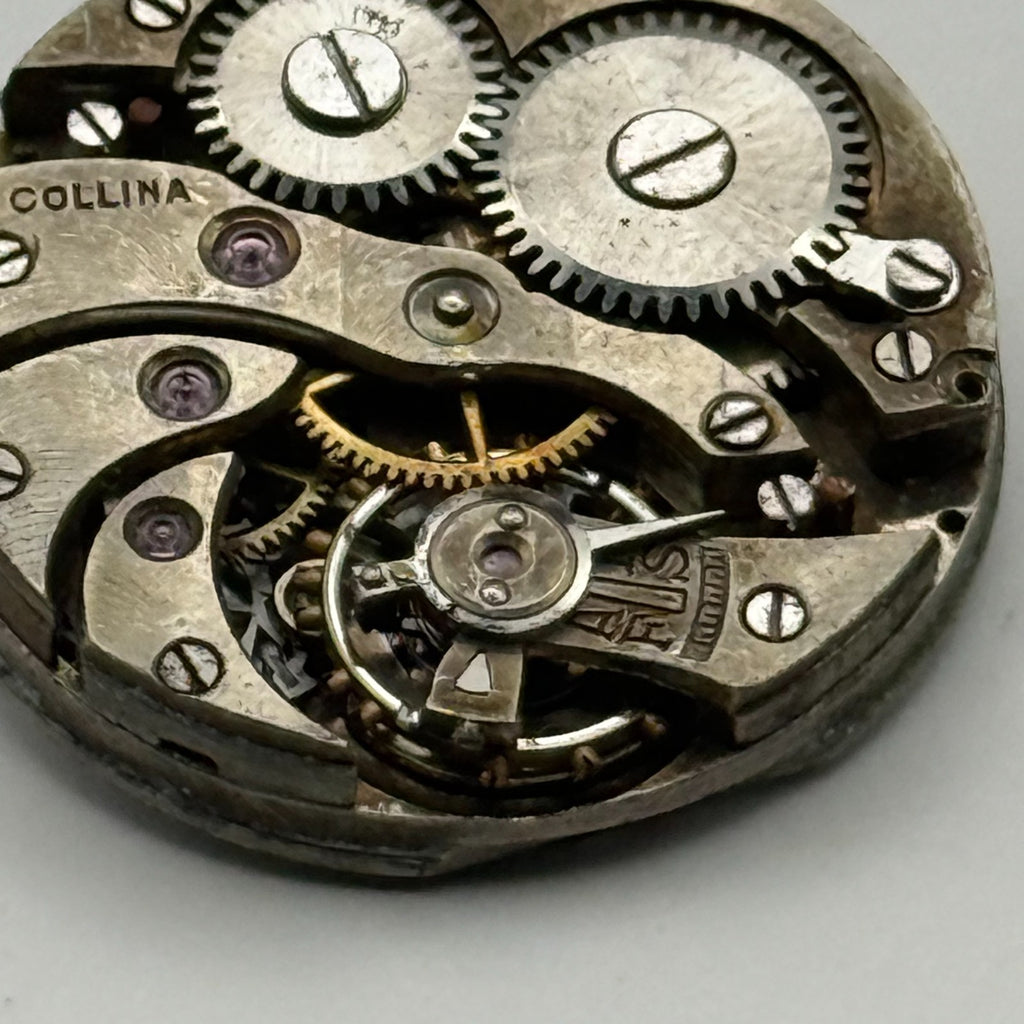 Collina Trench Watch Movement - For Parts / Repair - 23.7mm