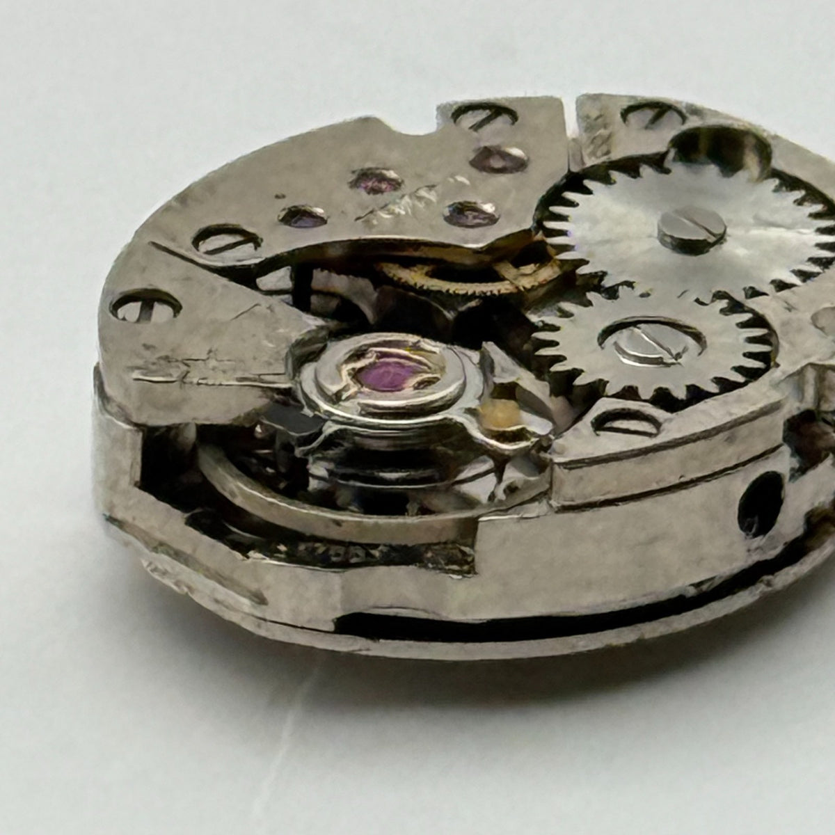 ETA 277-001 Watch Movement Everite 17 Jewels Swiss Manual Wind Parts 12.9mm