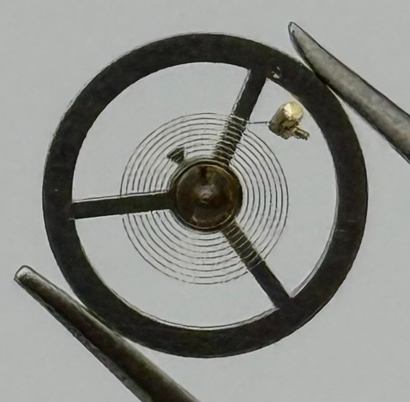 BFG 34 Balance Wheel Complete And Spring 10½’’’ 321 Watch Movement Parts NOS